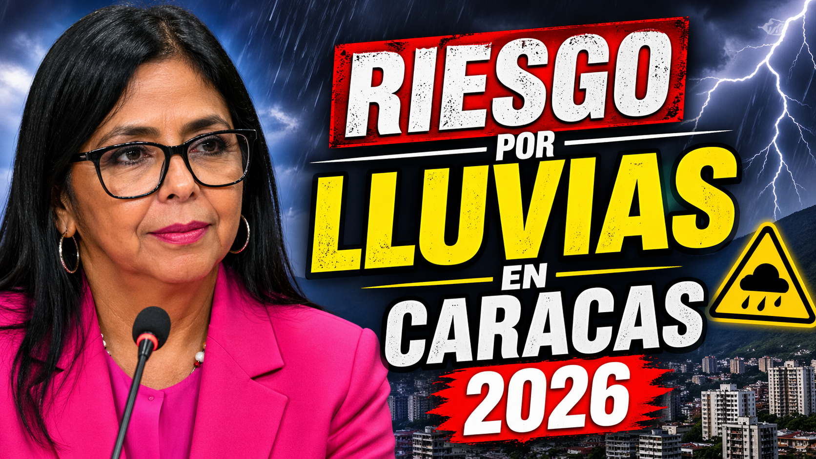Riesgo por lluvias en Caracas 2026 sectores en alerta en Miranda y medidas de prevención ante desastres