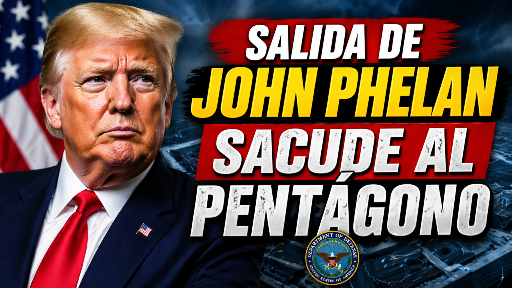 Salida de John Phelan Sacude al Pentágono Razones Oficiales y Conflictos Internos en la Marina de EE.UU.